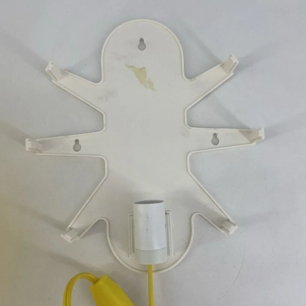 Ikea Dromminge Balloon Child Wall Lamp Light Yellow VTG Kid Room